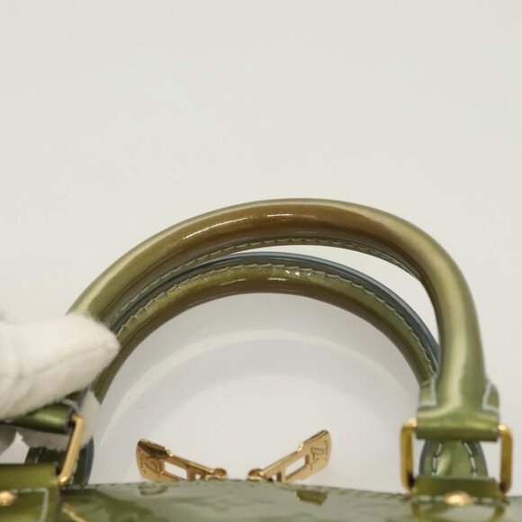 LOUIS VUITTON Monogram Vernis Alma PM Hand Bag Jivre - Picture 8 of 15